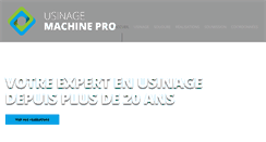 Desktop Screenshot of machinepro.ca